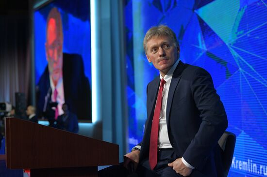 President Vladimir Putin’s annual news conference