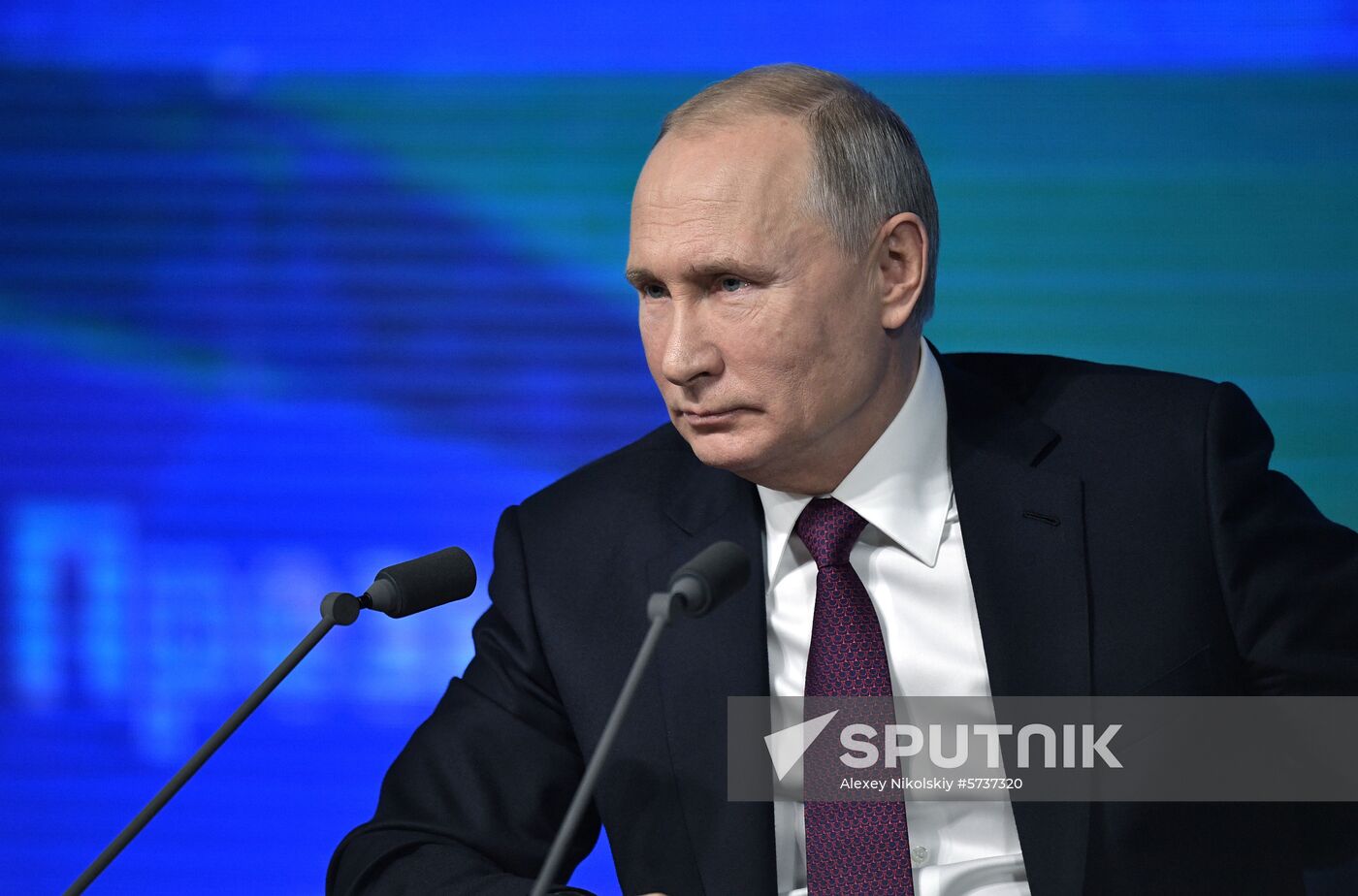 President Vladimir Putin’s annual news conference