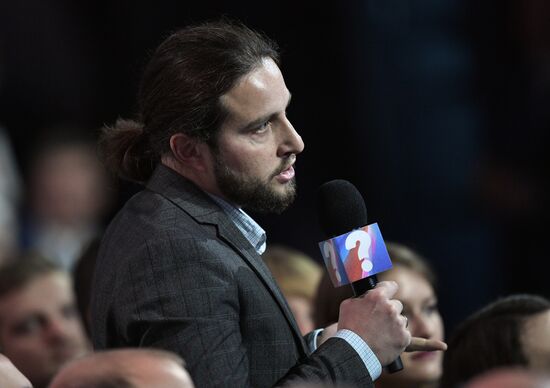 President Vladimir Putin’s annual news conference