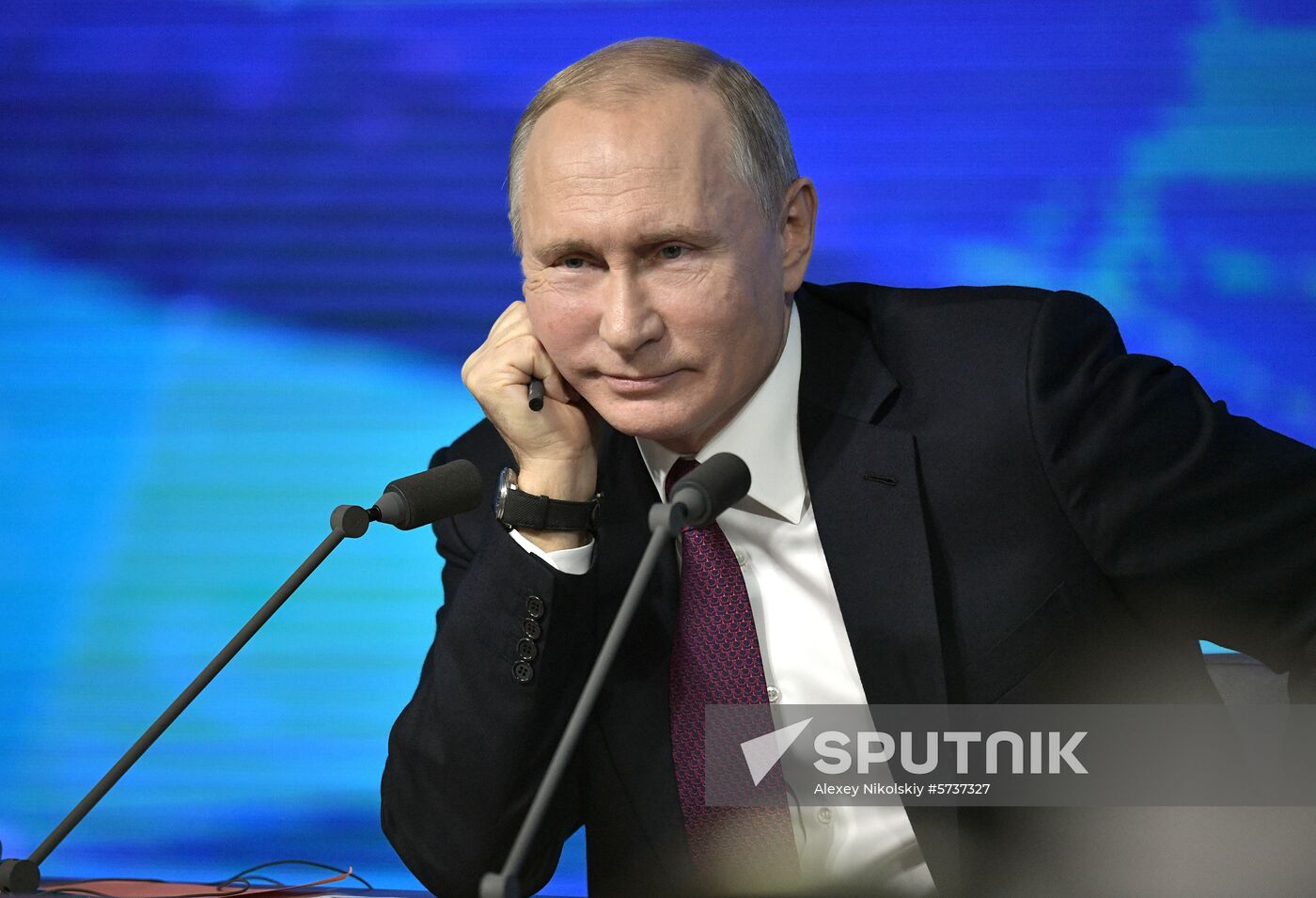 President Vladimir Putin’s annual news conference