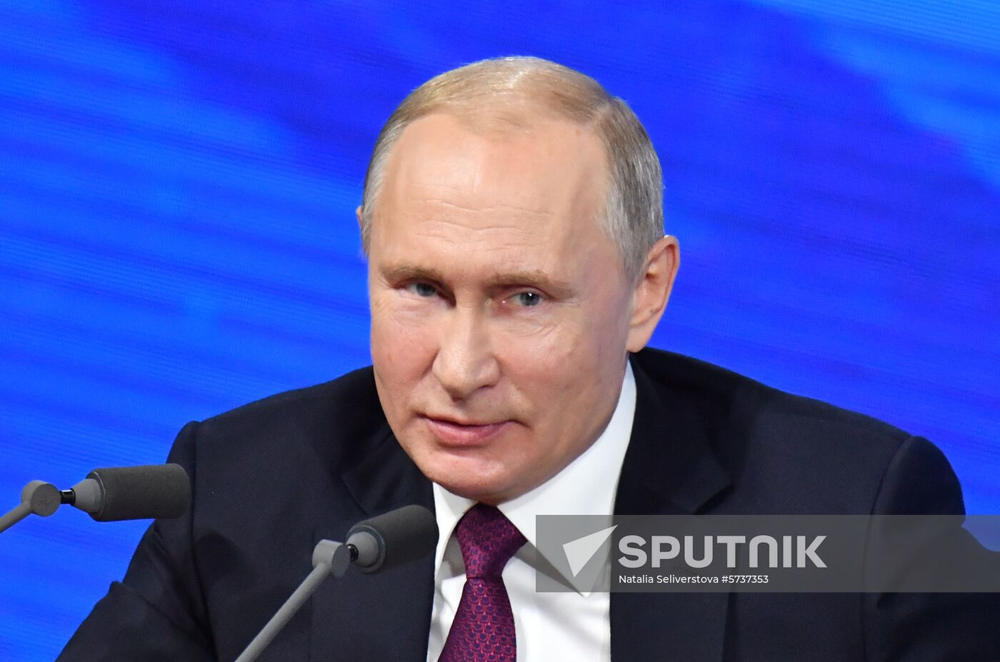 President Vladimir Putin’s annual news conference