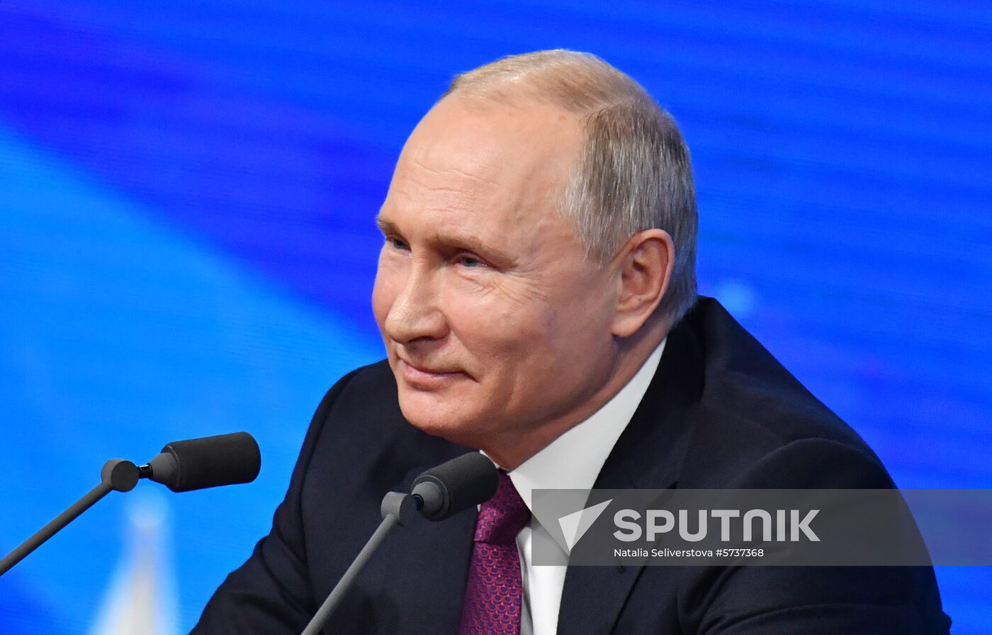 President Vladimir Putin’s annual news conference