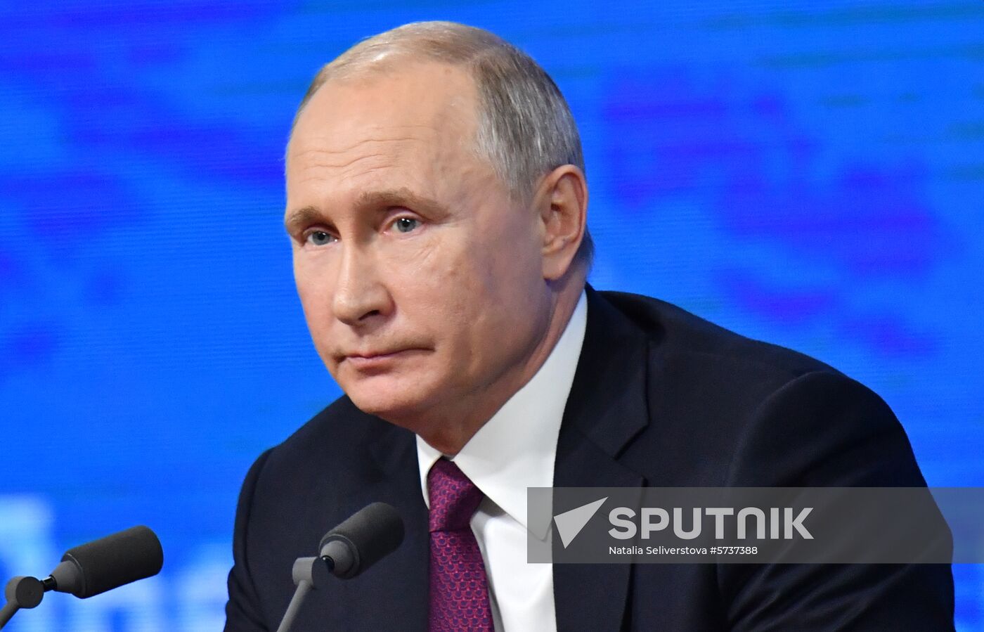 President Vladimir Putin’s annual news conference