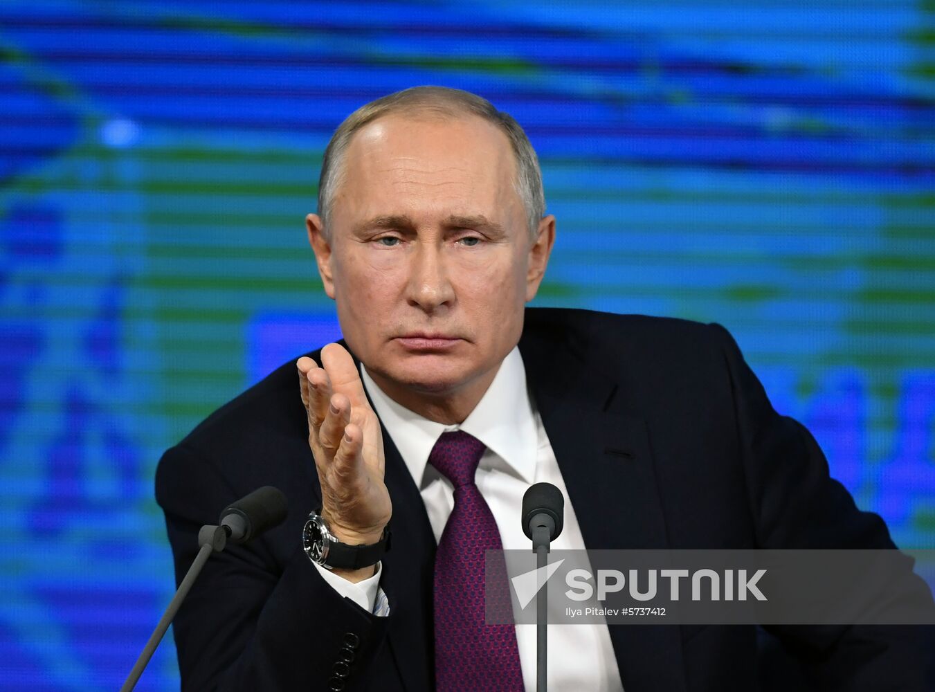 President Vladimir Putin’s annual news conference