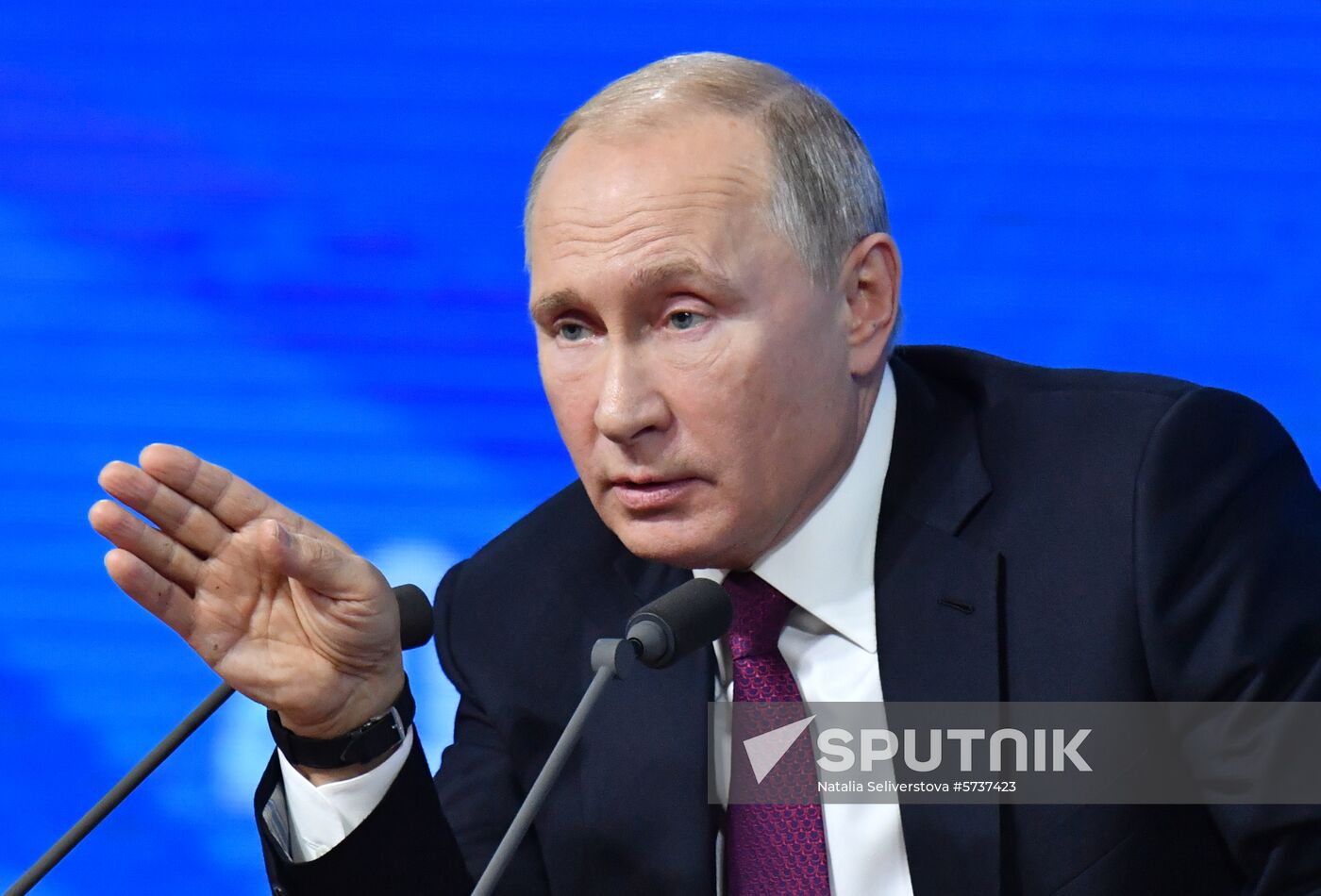 President Vladimir Putin’s annual news conference