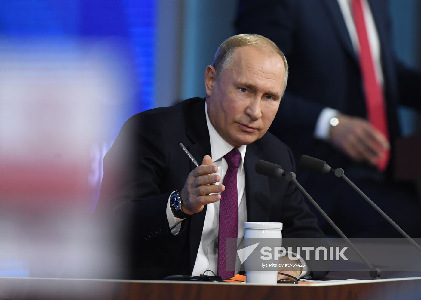 President Vladimir Putin’s annual news conference