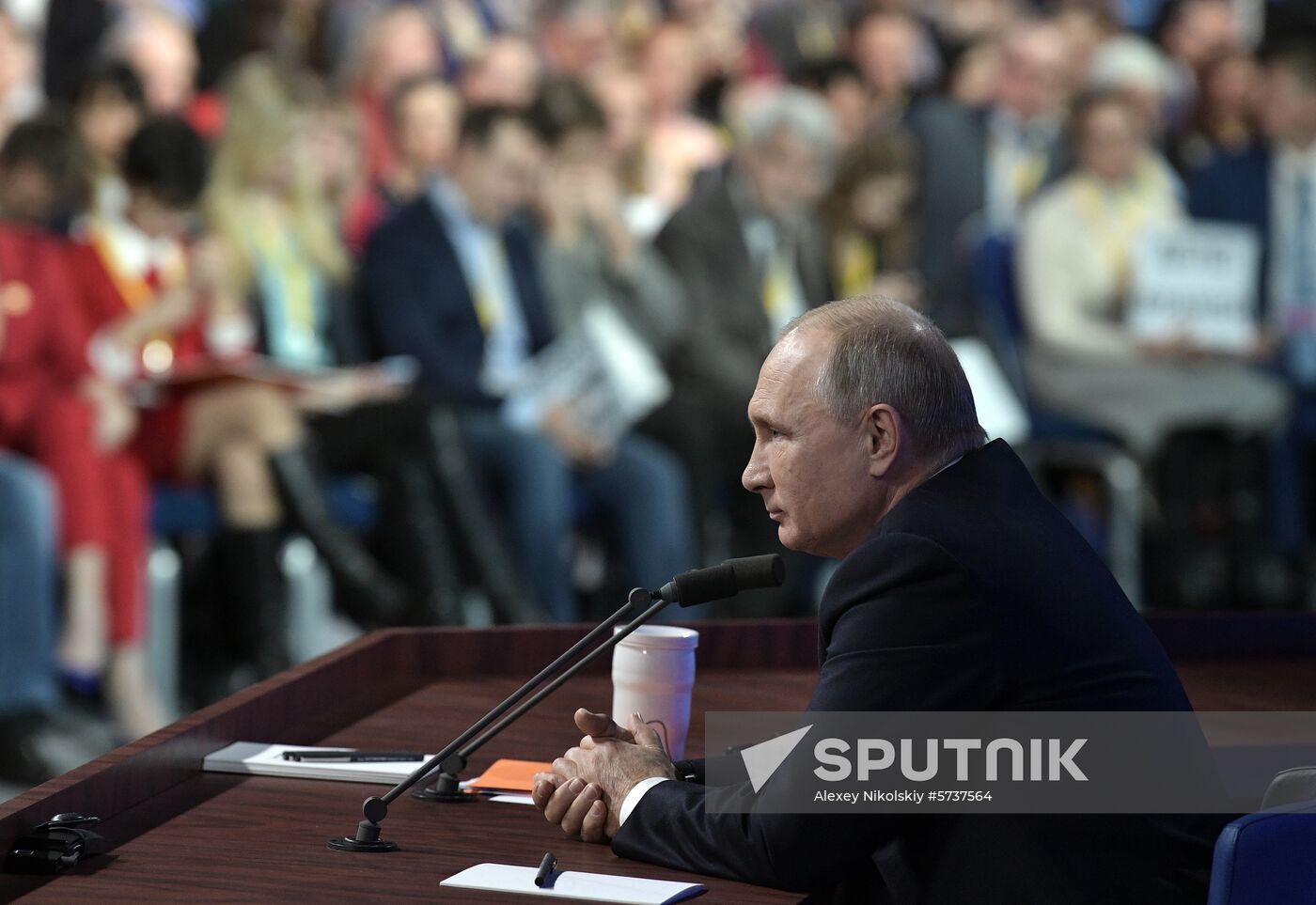 President Vladimir Putin’s annual news conference