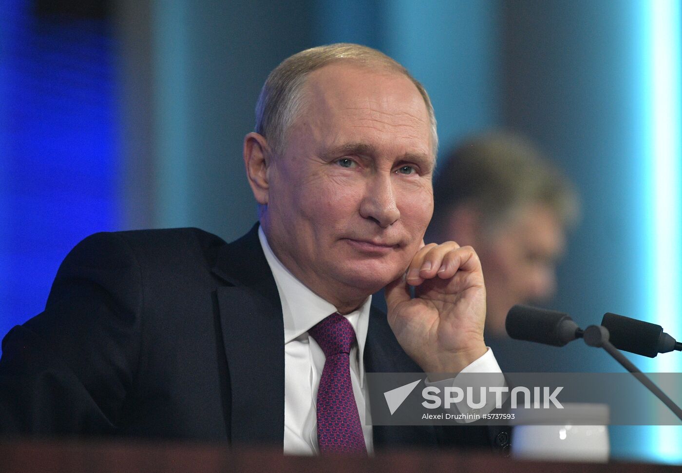 President Vladimir Putin’s annual news conference