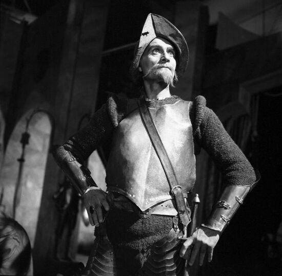 Still from film Life of Don Quixote and Sancho