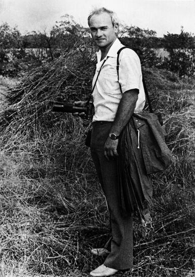 Pilot-Cosmonaut of USSR Vladimir Dzhanibekov