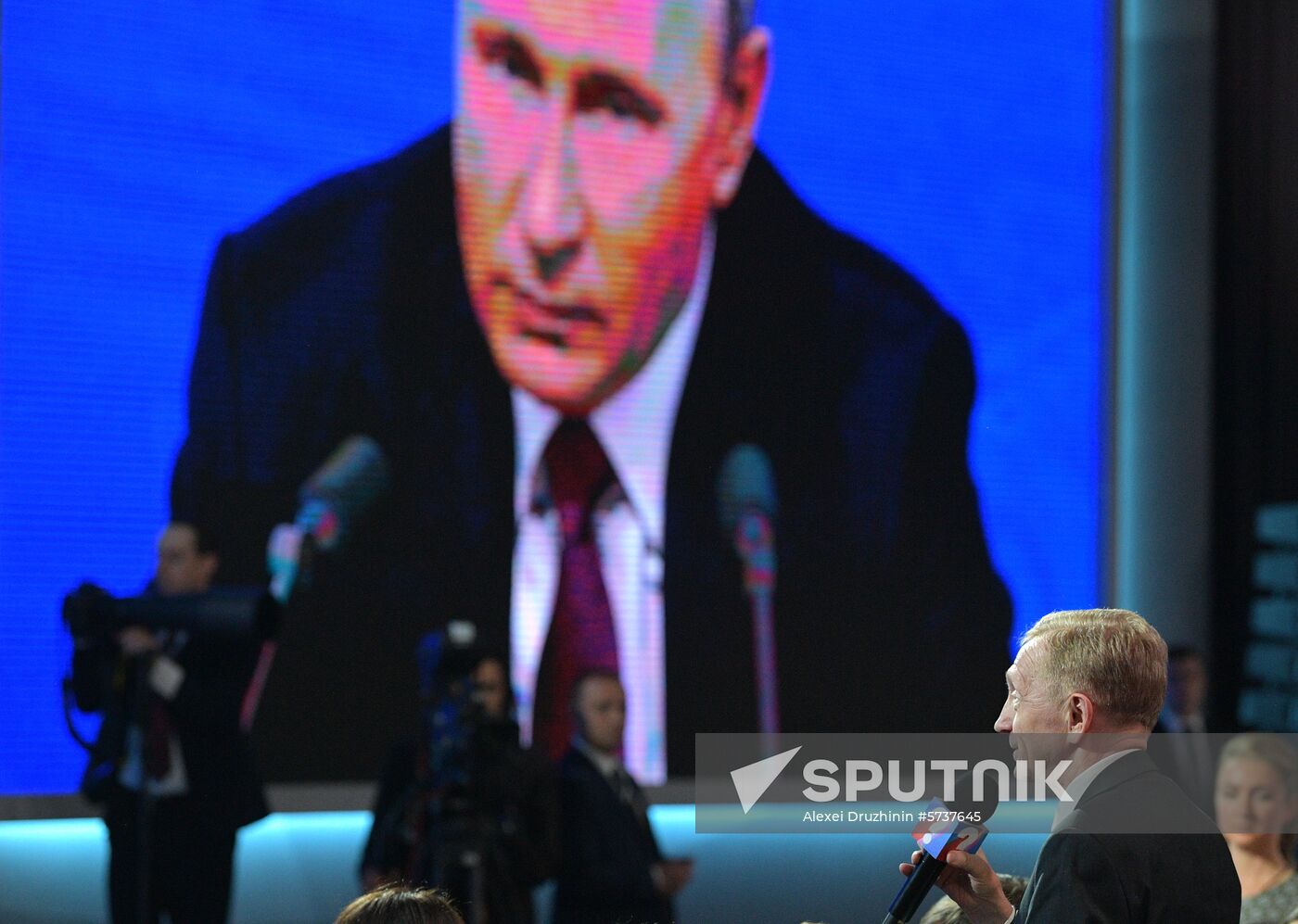 President Vladimir Putin’s annual news conference