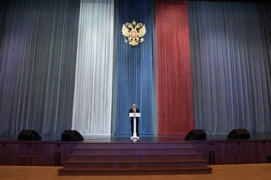 President Putin attends gala evening to mark Security Agency Workers’ Day
