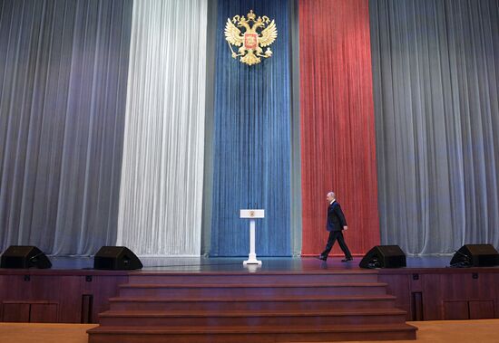 President Putin attends gala evening to mark Security Agency Workers’ Day