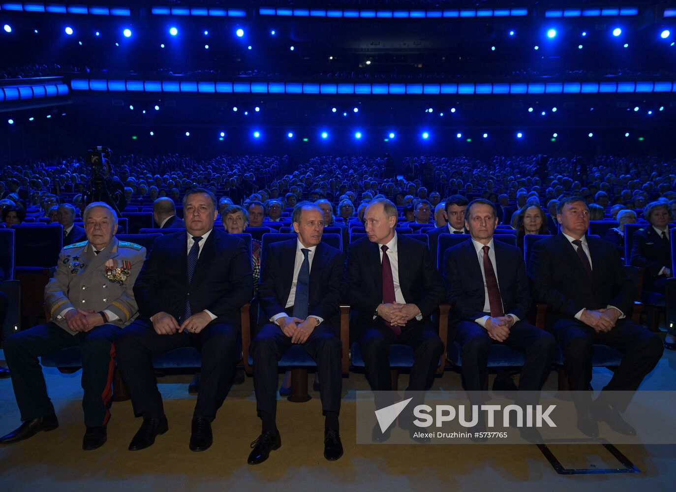 President Putin attends gala evening to mark Security Agency Workers’ Day