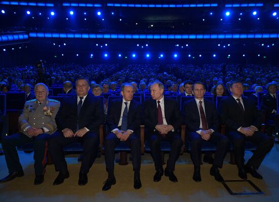 President Putin attends gala evening to mark Security Agency Workers’ Day