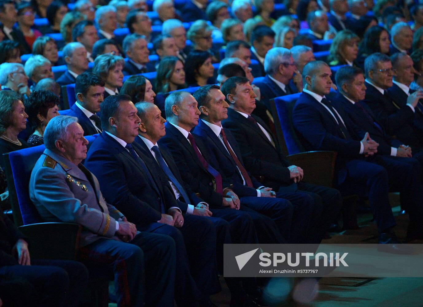 President Putin attends gala evening to mark Security Agency Workers’ Day