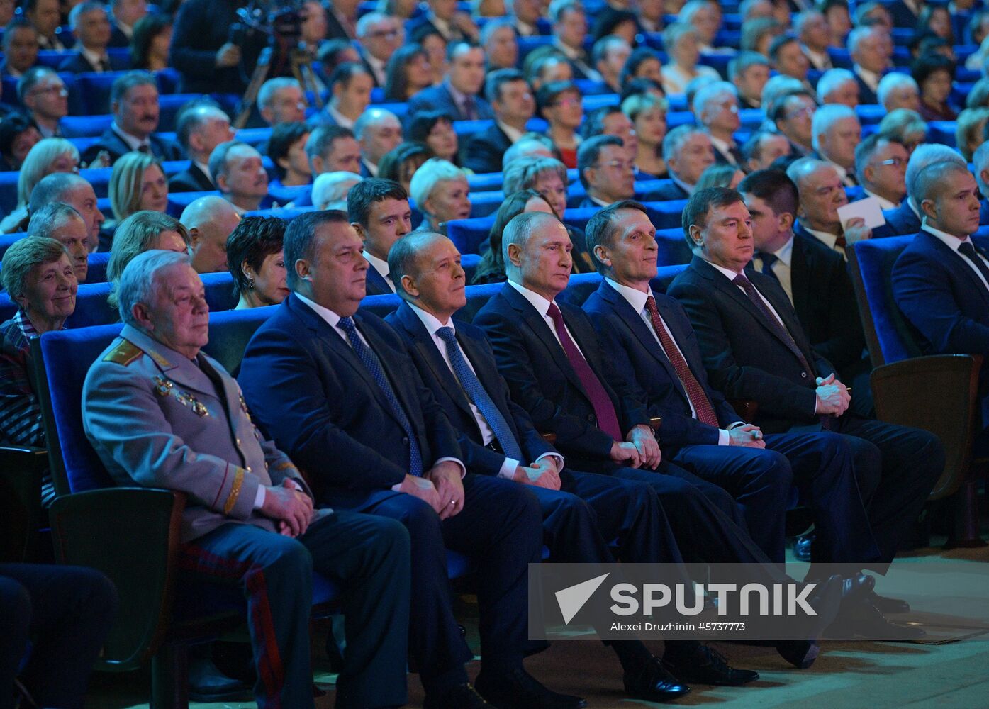 President Putin attends gala evening to mark Security Agency Workers’ Day