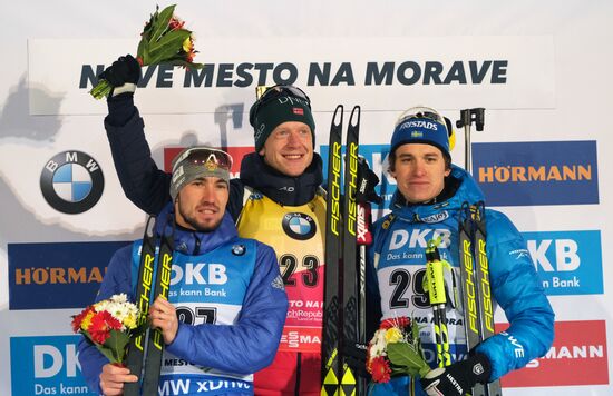 Czech Republic Biathlon World Cup Sprint Men