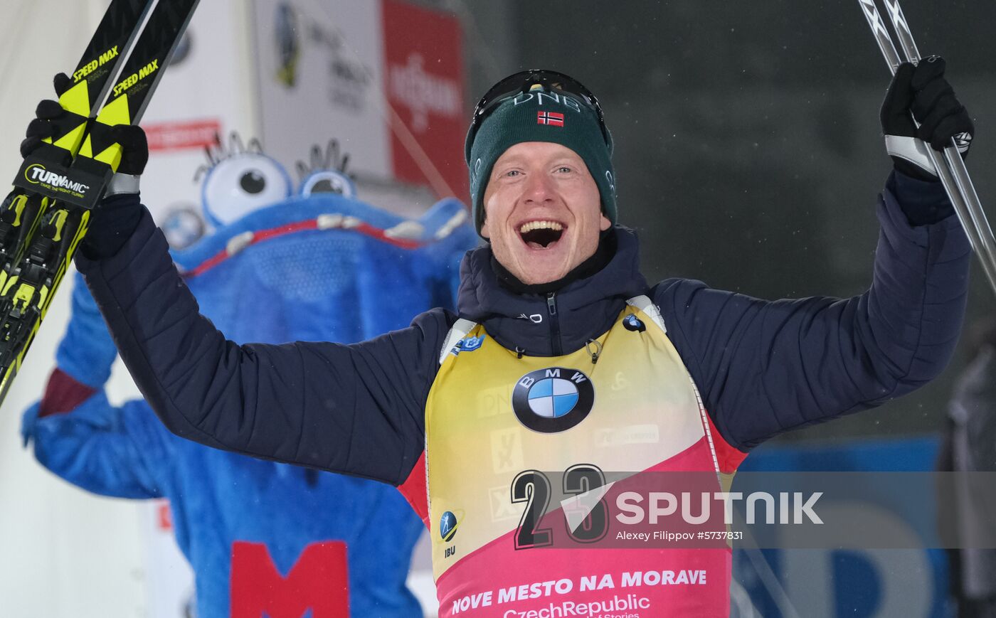 Czech Republic Biathlon World Cup Sprint Men