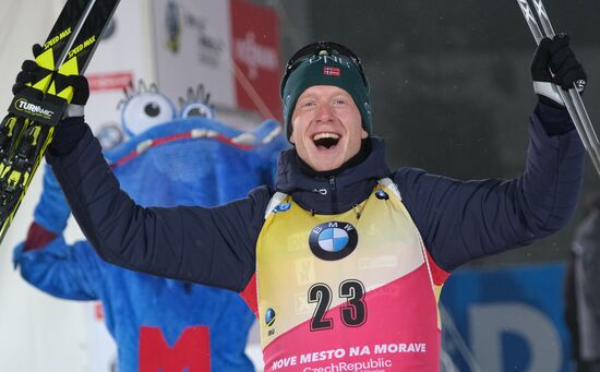 Czech Republic Biathlon World Cup Sprint Men