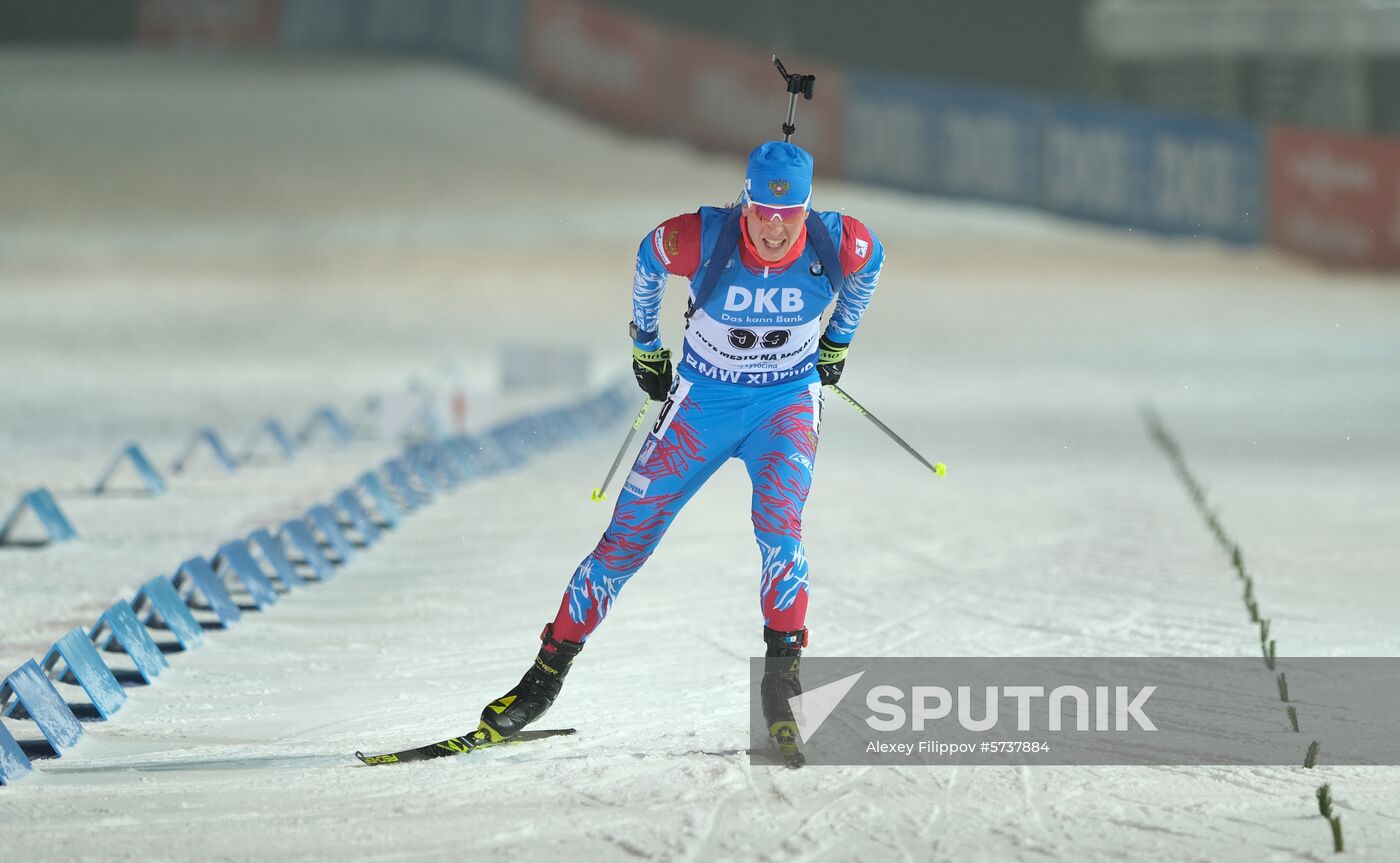 Czech Republic Biathlon World Cup Sprint Men