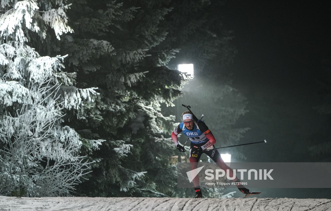 Czech Republic Biathlon World Cup Sprint Men