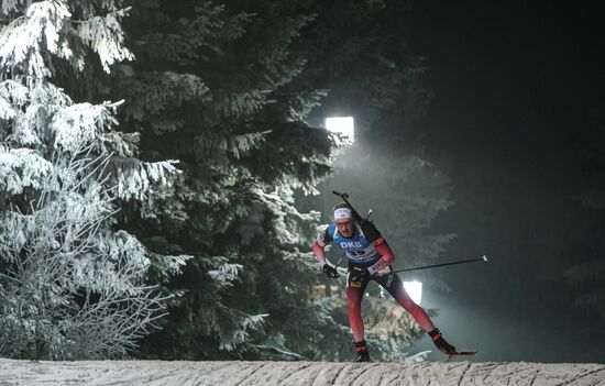 Czech Republic Biathlon World Cup Sprint Men