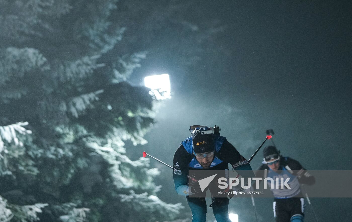 Czech Republic Biathlon World Cup Sprint Men