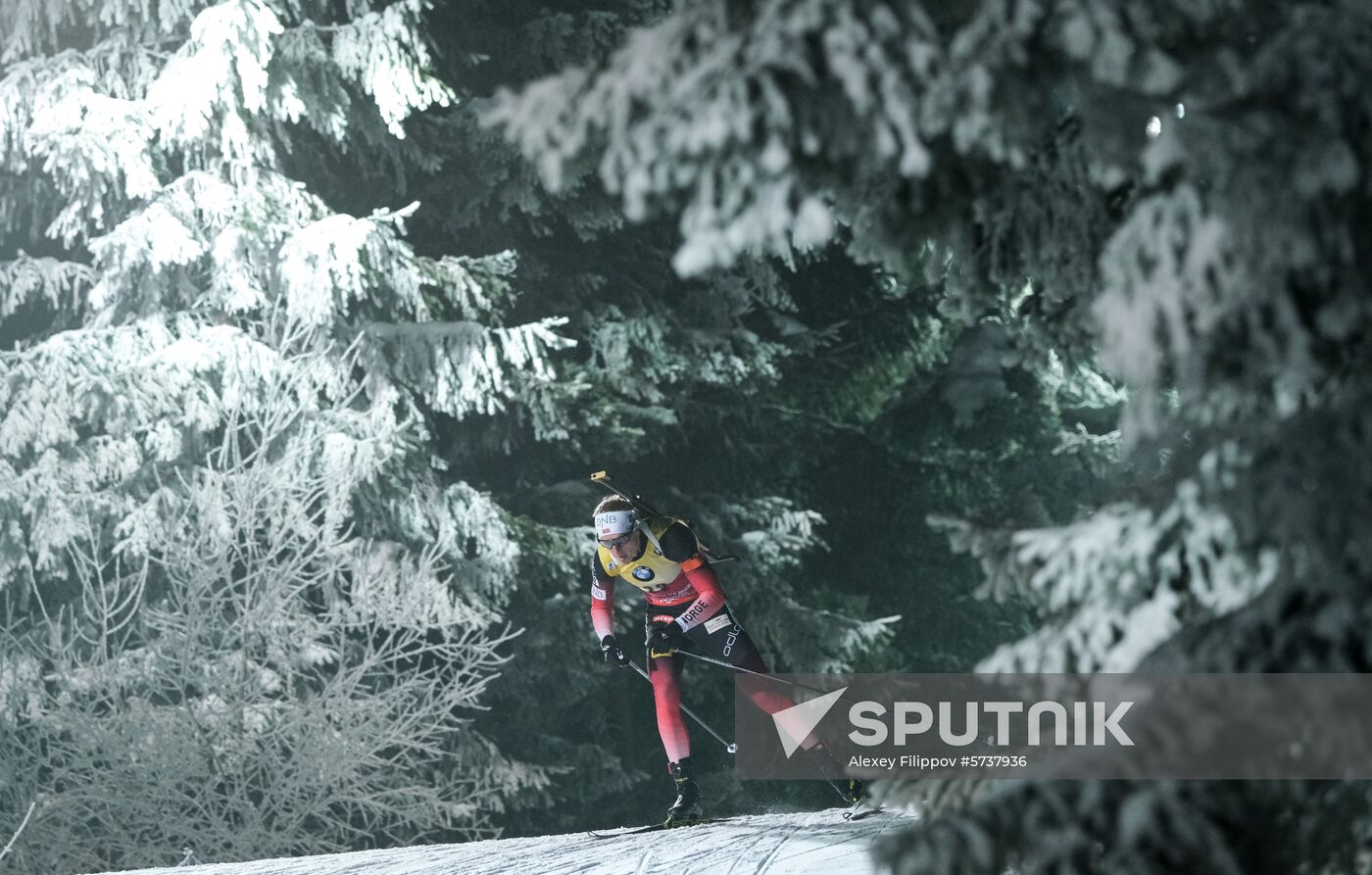 Czech Republic Biathlon World Cup Sprint Men