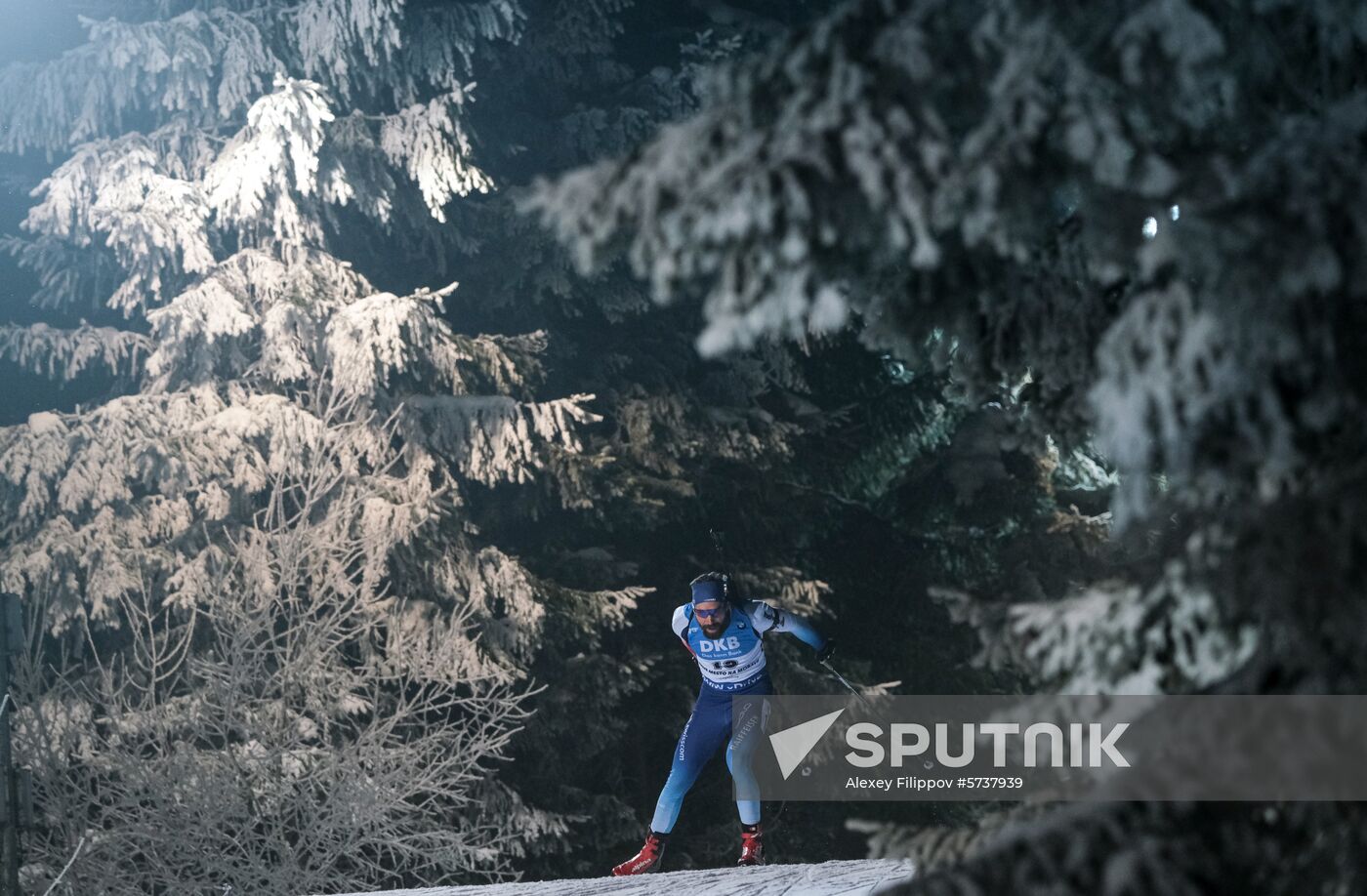 Czech Republic Biathlon World Cup Sprint Men