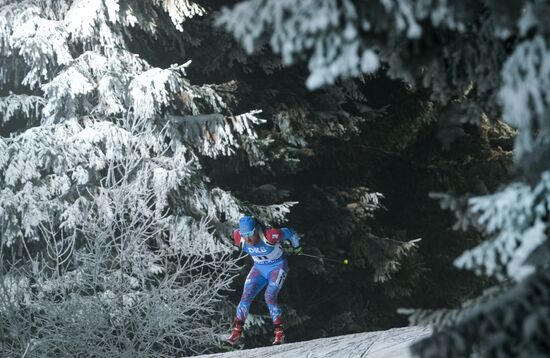 Czech Republic Biathlon World Cup Sprint Men