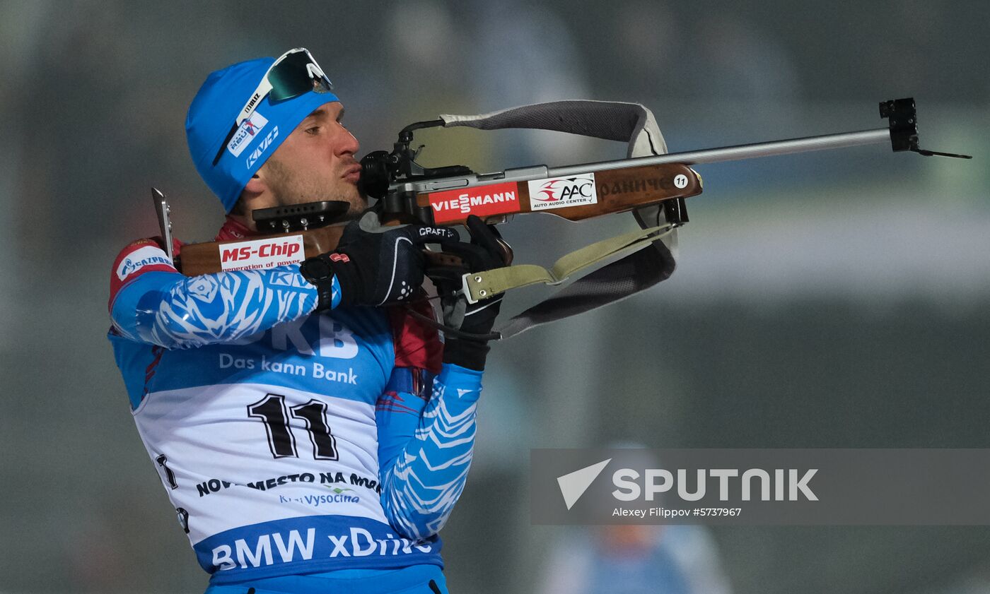 Czech Republic Biathlon World Cup Sprint Men