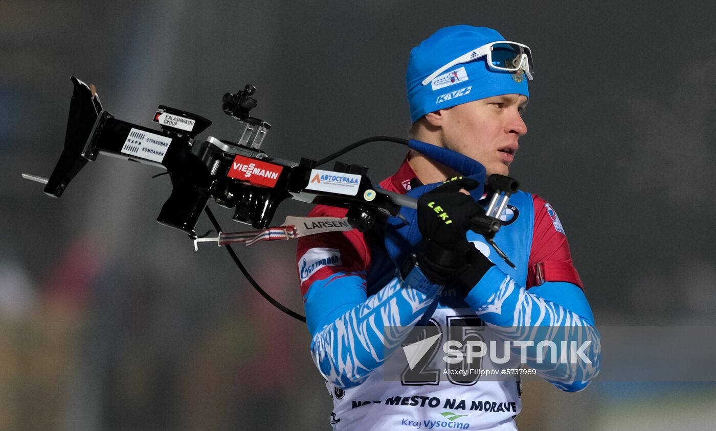 Czech Republic Biathlon World Cup Sprint Men