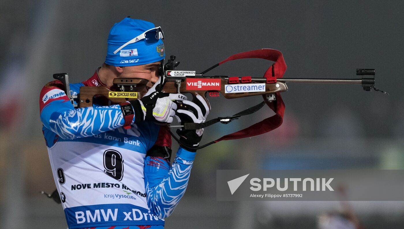 Czech Republic Biathlon World Cup Sprint Men