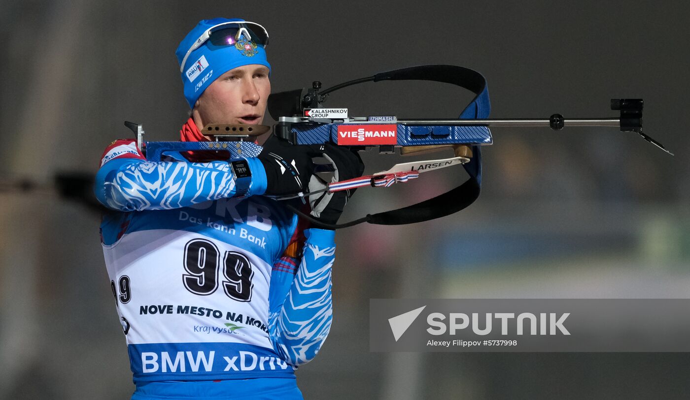 Czech Republic Biathlon World Cup Sprint Men