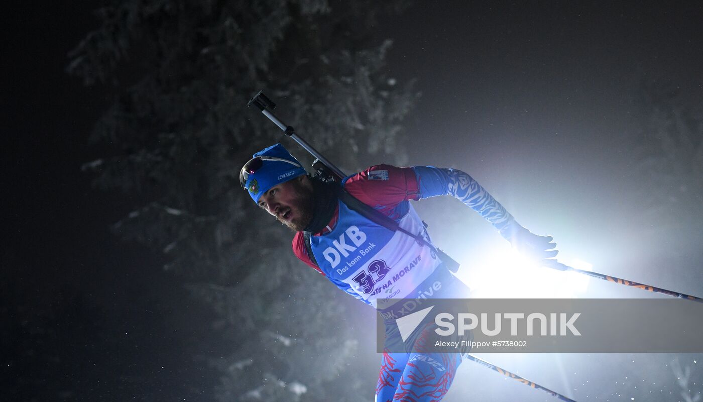 Czech Republic Biathlon World Cup Sprint Men