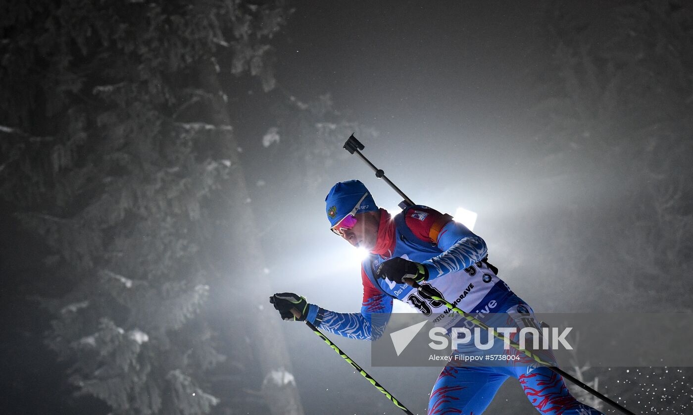 Czech Republic Biathlon World Cup Sprint Men