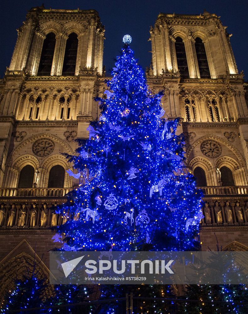 France Christmas Preparations