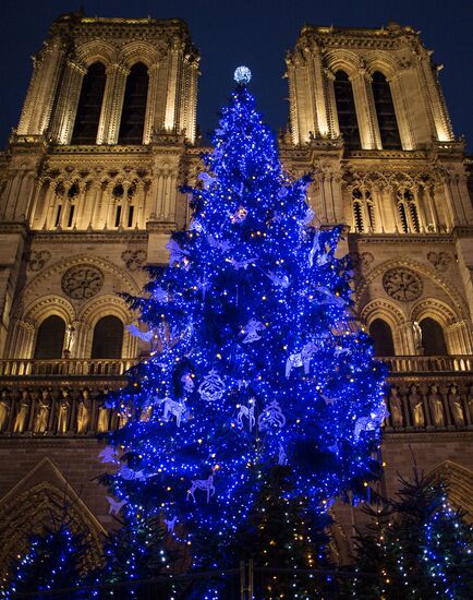 France Christmas Preparations