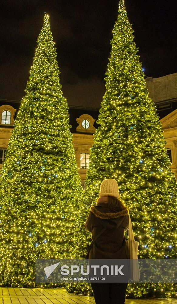 France Christmas Preparations