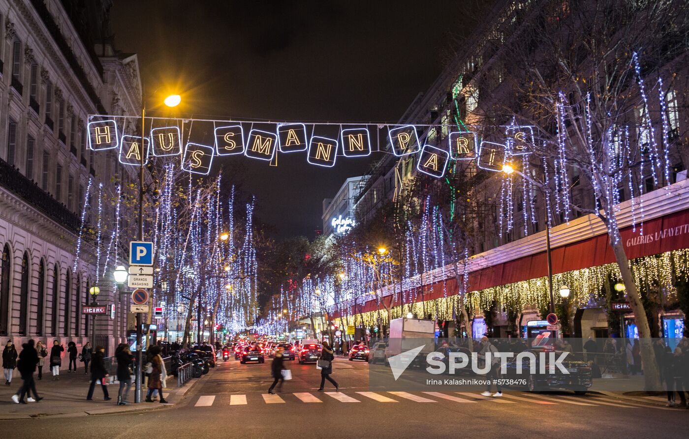 France Christmas Preparations