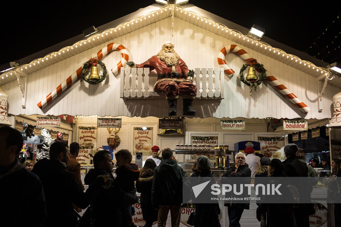 France Christmas Preparations