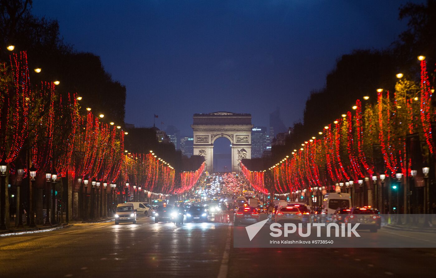 France Christmas Preparations