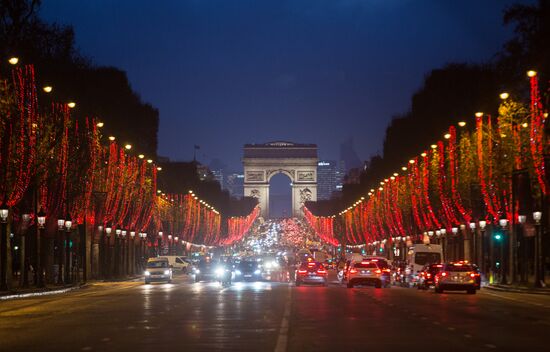 France Christmas Preparations