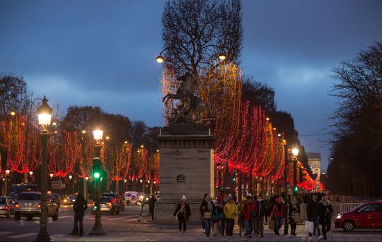 France Christmas Preparations