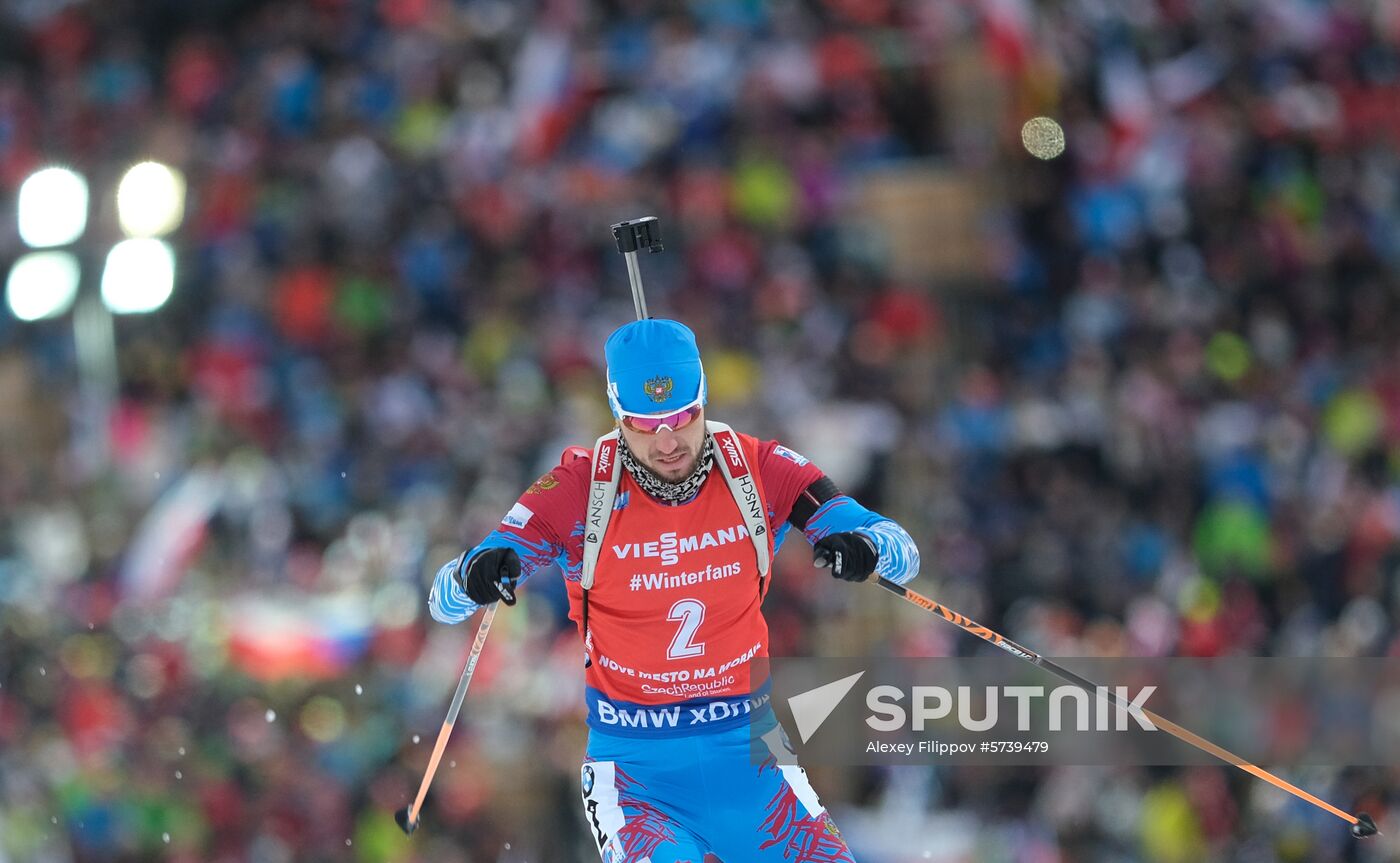 Czech Republic Biathlon World Cup Pursuit Men