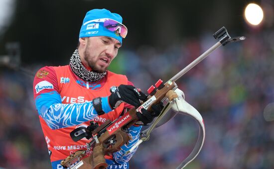 Czech Republic Biathlon World Cup Pursuit Men