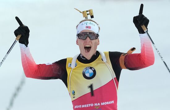 Czech Republic Biathlon World Cup Pursuit Men
