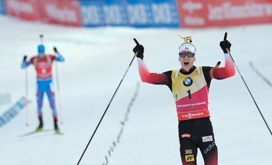 Czech Republic Biathlon World Cup Pursuit Men