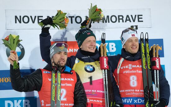 Czech Republic Biathlon World Cup Pursuit Men